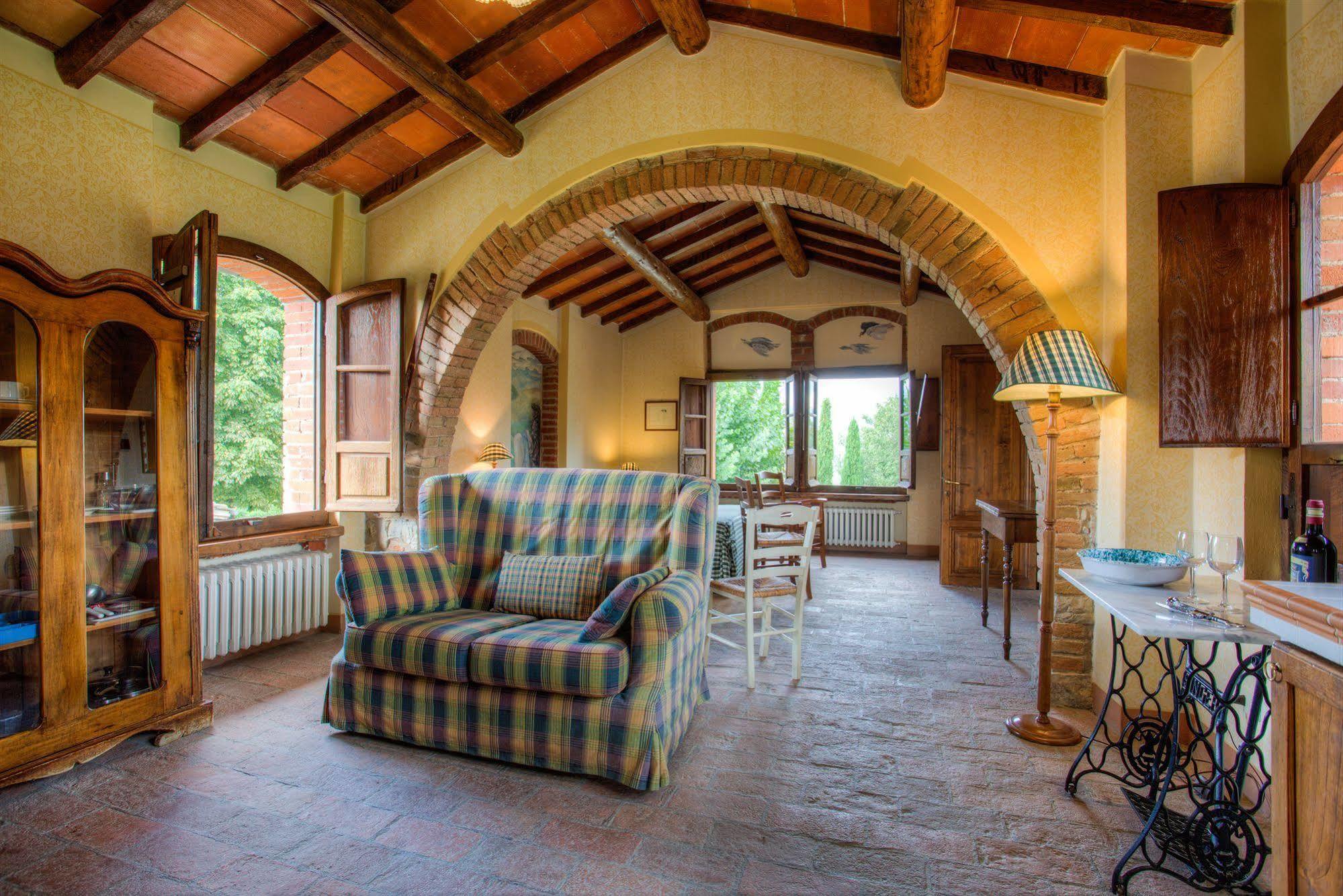 منزل الضيف بوبّي  في Borgo Corsignano المظهر الخارجي الصورة